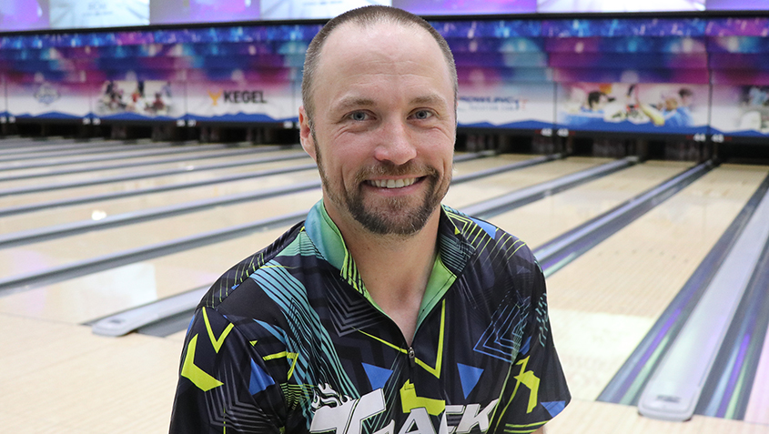 Michael Snell at the 2023 USBC Open Championships Michael Snell at the 2023 USBC Open Championships
